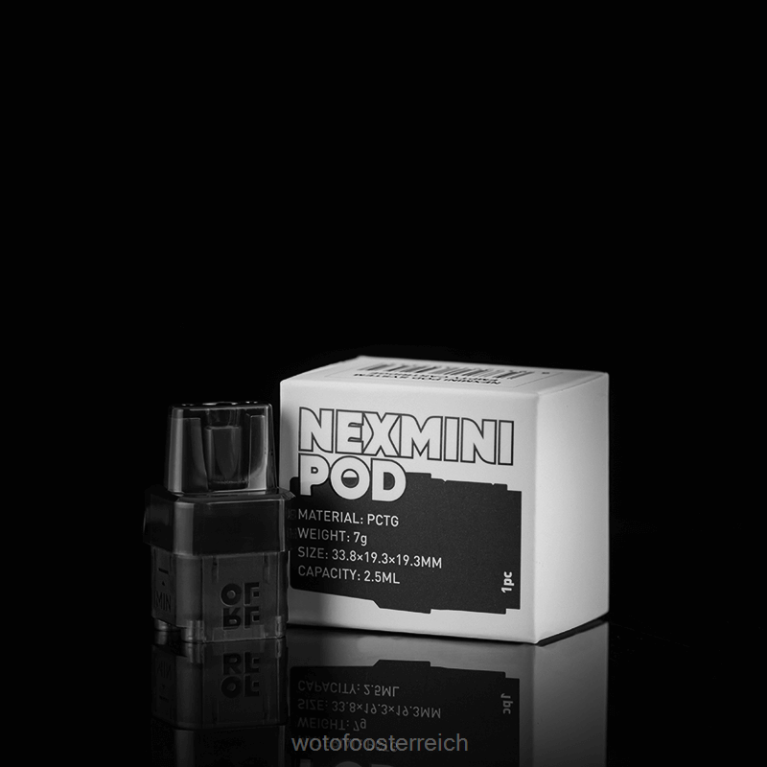 Pod leere Patrone 2,5 ml Wotofo NEXMINI - Wotofo kit 42F2Z58