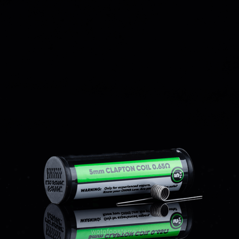 ID vorgefertigte Spule Dual Core Fused Clapton 0,65 Ohm 5mm 5St Wotofo - Wotofo e-zigarette 42F2Z347