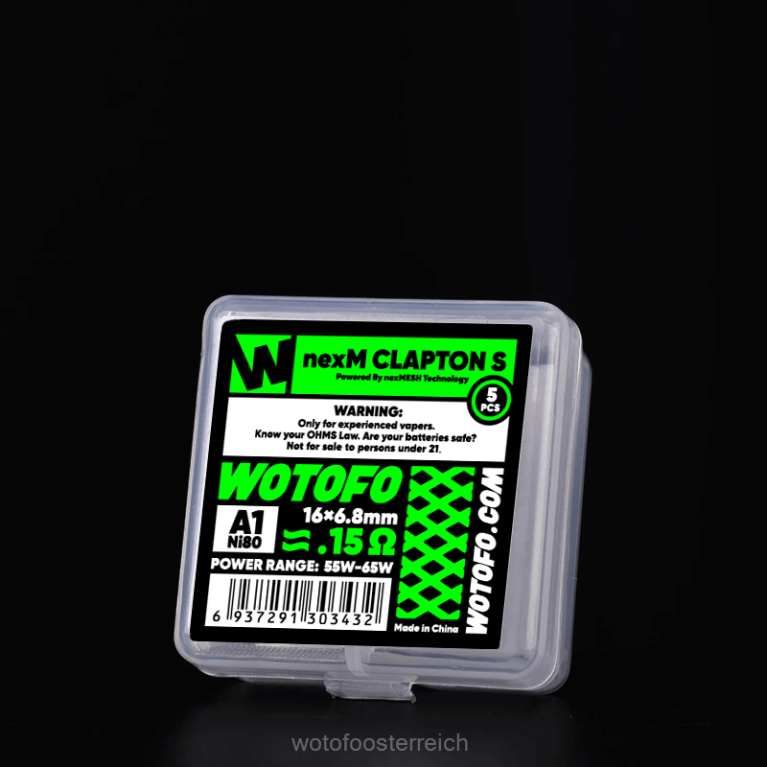 Mesh-Spule Nexmesh SS316L 10St Wotofo NEXMESH - Wotofo flavors 42F2Z319