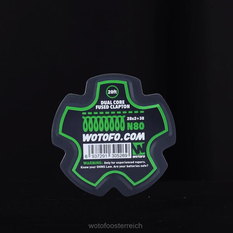 vorgefertigte Drahtspule Dual Core Fused Clapton – 28*2+38 Wotofo - Wotofo Österreich 42F2Z345
