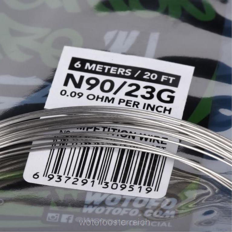 vorgefertigte Drahtspule Ni90-Wettkampfdraht – 23 g Wotofo - Wotofo price 42F2Z363