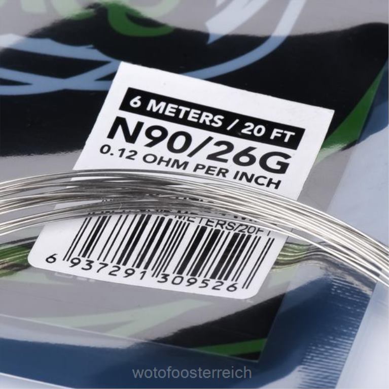 vorgefertigte Drahtspule Ni90-Wettkampfdraht – 26 g Wotofo - Wotofo shop online 42F2Z364
