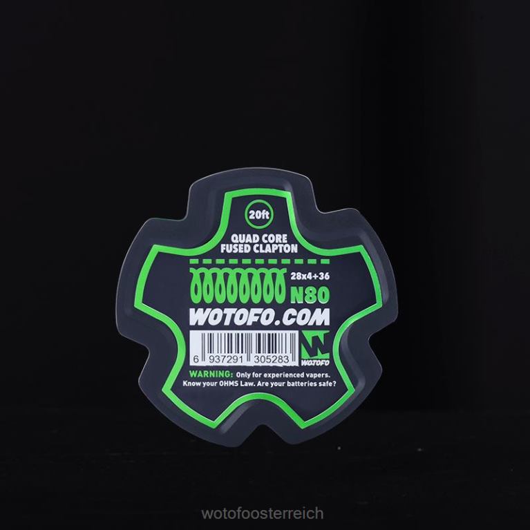 vorgefertigte Drahtspule Quad-Core-Fused-Clapton Wotofo - Wotofo e-zigarette 42F2Z357