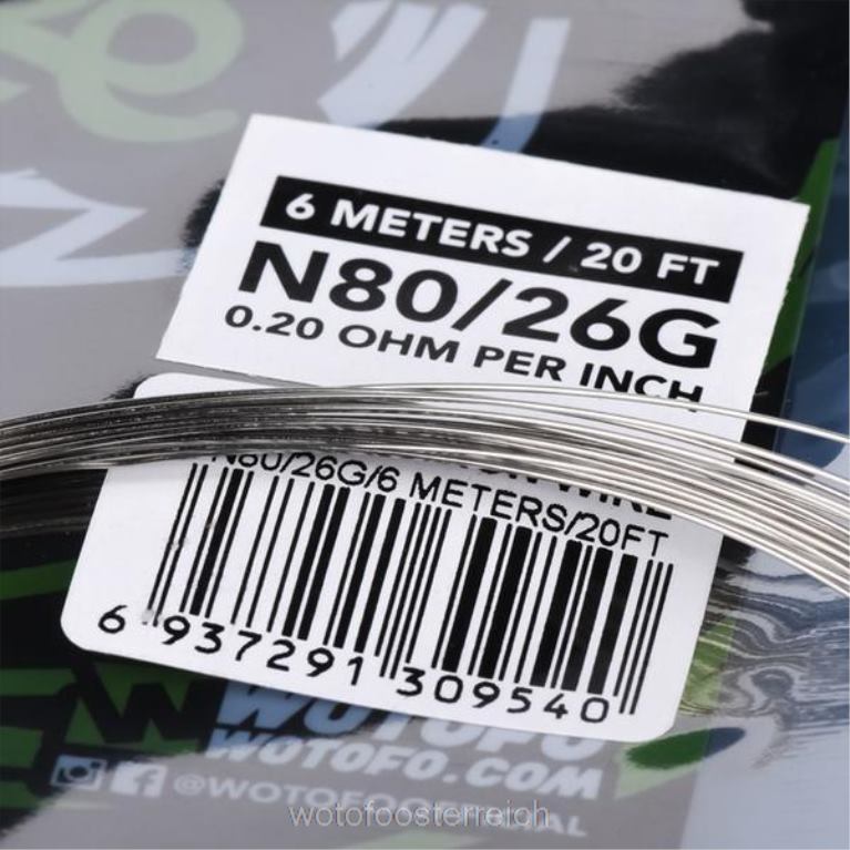 vorgefertigte Drahtspule Quad-Core-Fused-Clapton Wotofo - Wotofo e-zigarette 42F2Z357
