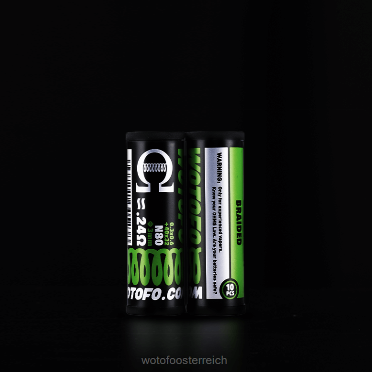 vorgefertigte Spulen Quad Core Fused Clapton 0,12 Ohm Wotofo - Wotofo e-zigarette 42F2Z337