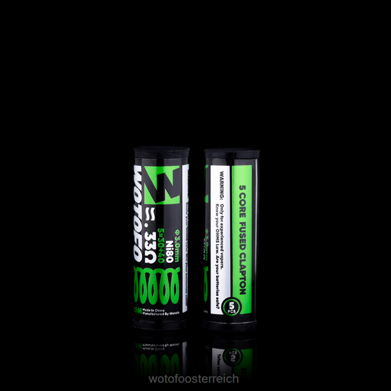 vorgefertigte Spulen Quad Core Fused Clapton 0,12 Ohm Wotofo - Wotofo e-zigarette 42F2Z337