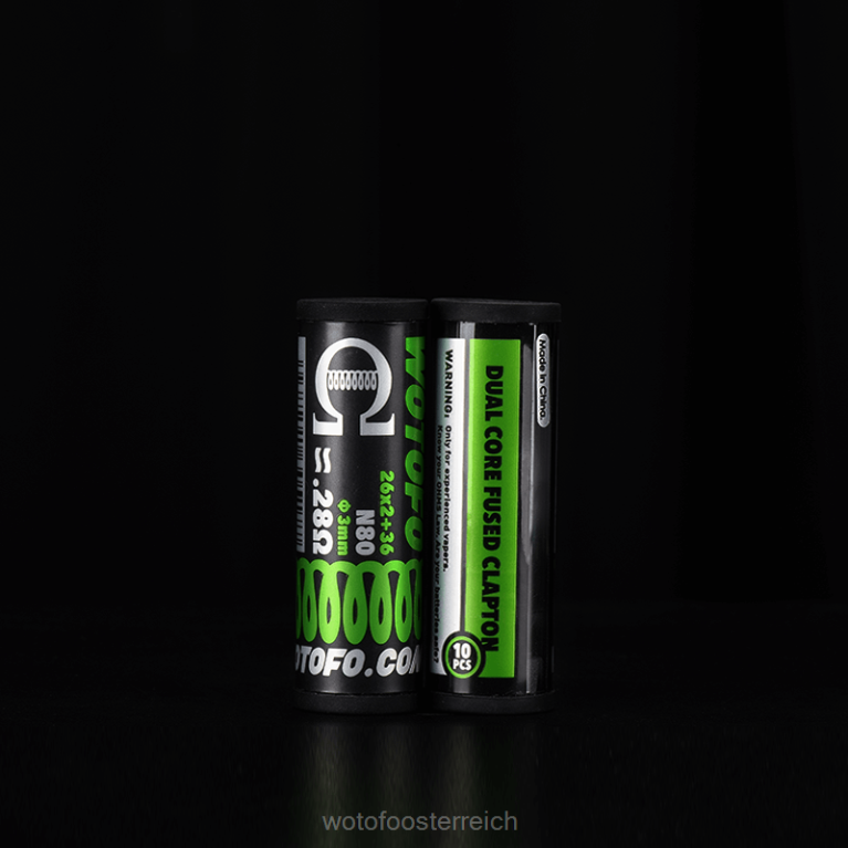 vorgefertigte Spulen Quad Core Fused Clapton 0,12 Ohm Wotofo - Wotofo e-zigarette 42F2Z337