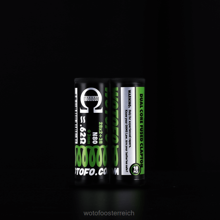 vorgefertigte Spulen Quad Core Fused Clapton 0,12 Ohm Wotofo - Wotofo e-zigarette 42F2Z337