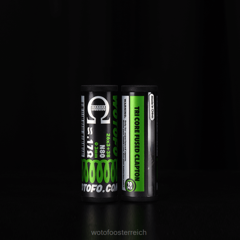 vorgefertigte Spulen Quad Core Fused Clapton 0,12 Ohm Wotofo - Wotofo e-zigarette 42F2Z337